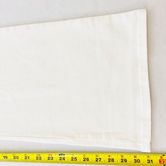 Gloria Vanderbilt Amanda Stretch Bootcut White Jeans  Slimming Panel Size 18 NWT - Picture 15 of 15